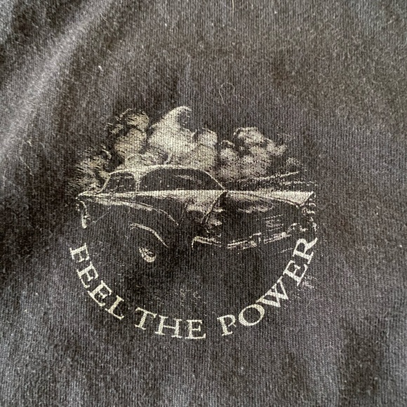 Vintage feel the power graphic tee - Picture 2 of 4